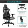 Vinsetto Ergonomischer Bürostuhl Gaming Stuhl Kunstleder Produktbild-Vorschau 6