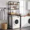 HOMCOM Waschmaschinenregal Badezimmerregal mit Produktbild-Vorschau 9