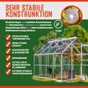 GARDEBRUK® Aluminium Gewächshaus 250x190cm Produktbild-Vorschau 2