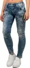 Cipo & Baxx Damen Jeans WD322 Blue W30/L34 Produktbild-Vorschau 2
