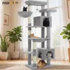 PAWZ Road Kratzbaum XXL Große Katzen Katzenbaum Produktbild-Vorschau 1