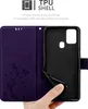 Cadorabo Hülle für Samsung Galaxy A21s Schutz Hülle in Lila Produktbild-Vorschau 6