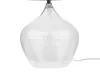 BELIANI stolní lampa Průhledná černé sklo 45 cm kulatá Náhled obrázku produktu 9