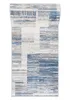 Koberec 70 x 350 cm, šedá a modrá barva. Moderní koberec Náhled obrázku produktu 5