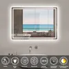 Miroir de salle de bain Bluetooth 80x60 cm, tricolore + Voir les images du produit 2