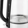 Huslog czajnik szklany ryflowany 1,8 l 2200 W LED stal Podgląd zdjęcia produktu 7