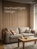 holz4home® Akustikpaneele 240x60cm Eiche 2er Set I Filz Produktbild-Vorschau 2