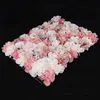 6 ks umělé růže stěna 40 * 60 cm hedvábné květiny sloup Náhled obrázku produktu 6