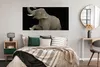 MuchoWow® Poster Elefant mit erhobenem rechten Bein auf Produktbild-Vorschau 4