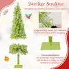 COSTWAY Sztuczna choinka 150 cm ze śniegiem, zginanym Podgląd zdjęcia produktu 5