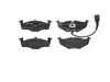 Brembo Bremsbelagsatz, Scheibenbremse Vorderachse P 85 071 Produktbild-Vorschau 3