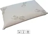 A white pillow with 'ALOE VERA' printed on it in a light green color. Produktbild-Vorschau