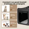 Wiltec skládací přepravní box pro psy, kočky M (58x46x53 Náhled obrázku produktu 9
