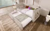 Polstertes Daybett 90x200 cm mit Ausziehbett, USB- & Produktbild-Vorschau 9