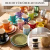 LM-Kreativ Porzellan- & Keramikfarbe Set Color Cosmos, 17 x Produktbild-Vorschau 7