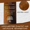 Rostikal Rost Deko Spruchtafel Familie 30 x 15 cm Edelrost Produktbild-Vorschau 3