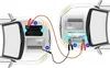 Diagram showing how to jump-start a car using jumper cables. Podgląd zdjęcia produktu