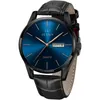Herren Armbanduhr Quarz Analog mit Datum & Wochentag Produktbild-Vorschau 2