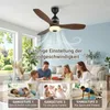 Deckenventilator mit Beleuchtung und Fernbedienung 61cm 48W Produktbild-Vorschau 5
