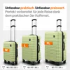 TRAVELY Premium Koffer Set: 77cm, 67cm & 55cm Handgepäck Produktbild-Vorschau 3