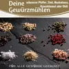 LS-LebenStil 2x Design Holz Salzmühle & Pfeffermühle 2´er Produktbild-Vorschau 4