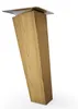4x sossai Holzfüße eckig - schräge Ausführung 15cm Eiche Produktbild-Vorschau 2