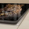 DEQORI Herdabdeckplatte Glas 2-tlg 'Liegender Leopard' Herd Produktbild-Vorschau 5