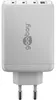 100 W USB-C PD GaN Multiport-Schnellladegerät weiß Produktbild-Vorschau 4