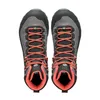 Multifunktionsschuhe für Damen; Modell "Rush TRK LT GTX Wmn" von Scarpa; in Grau mit orangefarbenen Schnürsenkeln. Produktbild-Vorschau