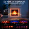 HOMAVO Elektrischer Ambiente-Kamin – 900/1800 W Produktbild-Vorschau 3