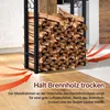 ISOISL Verstelbaar rek voor hout voor de open haard, 60–100 Productafbeelding-voorbeeld 5