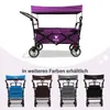 FUXLIFE by FUXTEC Skládací vozík FX-CT700 fialový  skládací Náhled obrázku produktu 8