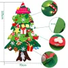 Peviasot Filz Weihnachtsbaum DIY für Kinder Dekoration Set Produktbild-Vorschau 2