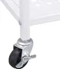 WOHNLING Servierwagen Metall Weiß 79x45x83 cm mit Rollen & Produktbild-Vorschau 5