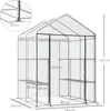 Outsunny Serre de jardin avec étagères 3 niveaux, serre de Voir les images du produit 5