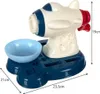 A toy airplane with a blue bowl and a base with shape cutouts. Anteprima dell’immagine prodotto