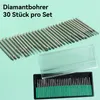 54 Stück Bits für Nagelfräser Maniküre Bits Professioneller Produktbild-Vorschau 2