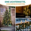 Catena luminosa a LED 25 m con 50 candele bianche calde e Anteprima dell’immagine prodotto 10