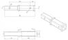 Prodloužení tažného zařízení 2" XIMPLIO 205 mm 51 x 51 mm Náhled obrázku produktu 2
