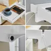 SoBuy Étagère à pince pour le lit avec passage de câbles - Voir les images du produit 5