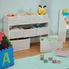 Relaxdays dětská police s 9 látkovými boxy, VxŠxH: 60 x 92 Náhled obrázku produktu 2