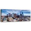 Leinwandbild Gebäude in New York 90x30 Feeby Grau bild für Produktbild-Vorschau 1