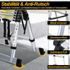 Close-up of a ladder's features with text overlays. Anteprima dell’immagine prodotto