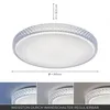 Plafonnier moderne rond blanc avec ciel étoilé 60cm incl. Voir les images du produit 34