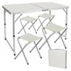 Verk 14469 Set de camping pliant pour 4 personnes beige Voir les images du produit 8