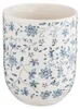 Clayre & Eef Tasse 100 ml Blau Porzellan Blumen Produktbild-Vorschau 1