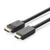 Ugreen 10202, 2 m, DisplayPort, HDMI, Samec, Samec, Priamy Náhľad obrázku produktu 2