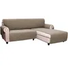Topchances L Shape Sofa Covers, vodoodpudivý protiskluzový Náhled obrázku produktu 3