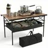 Sekey 120 x 60 cm Aluminium Campingtisch Faltbar Klapptisch Produktbild-Vorschau 2