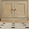 Rattanschrank mit 2 Türen, 2 Schubladen und 3 Offenen Produktbild-Vorschau 2